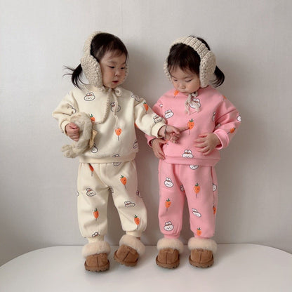 [PRE-ORDER] Carrot Balloon Top Bottom Set