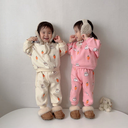 [PRE-ORDER] Carrot Balloon Top Bottom Set