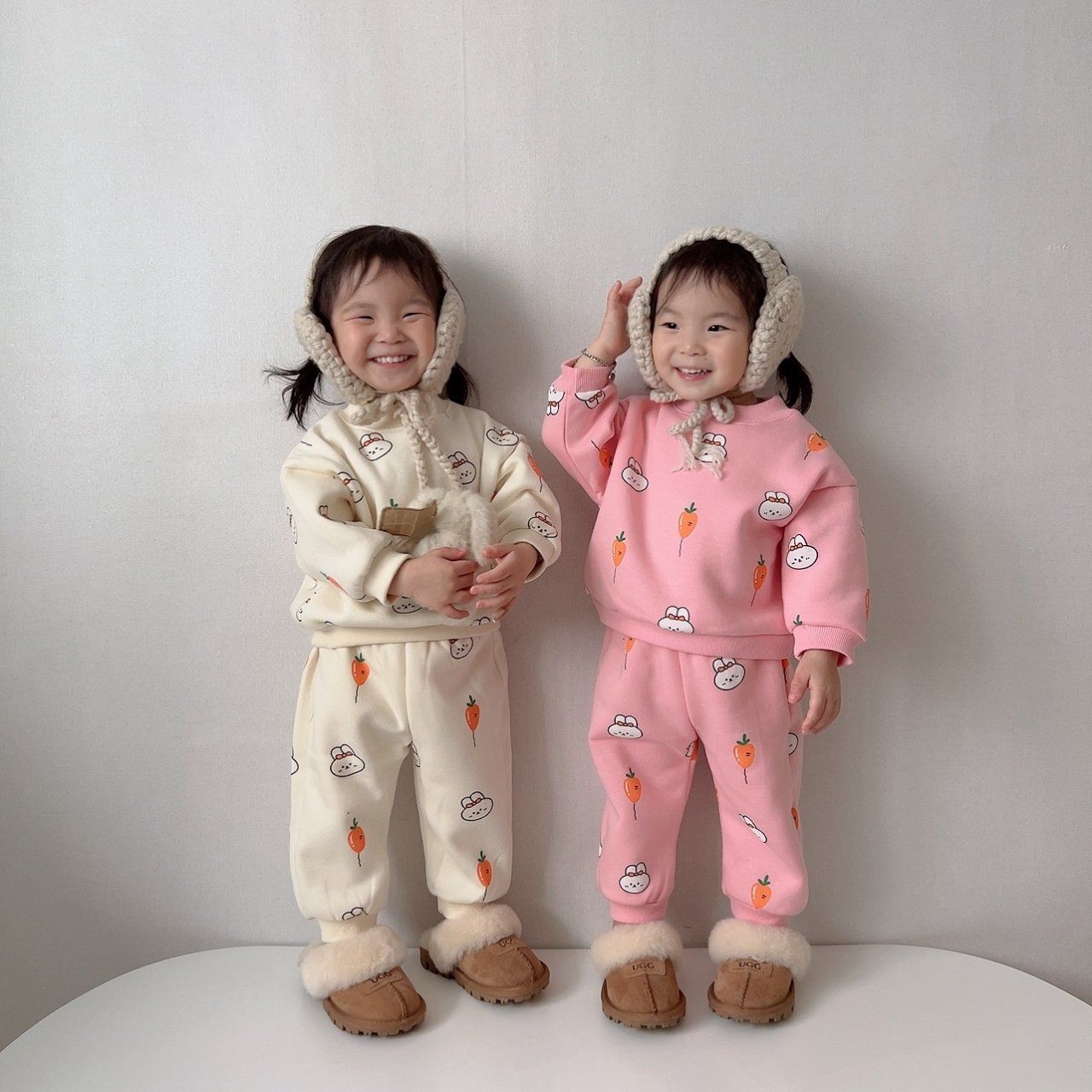 [PRE-ORDER] Carrot Balloon Top Bottom Set