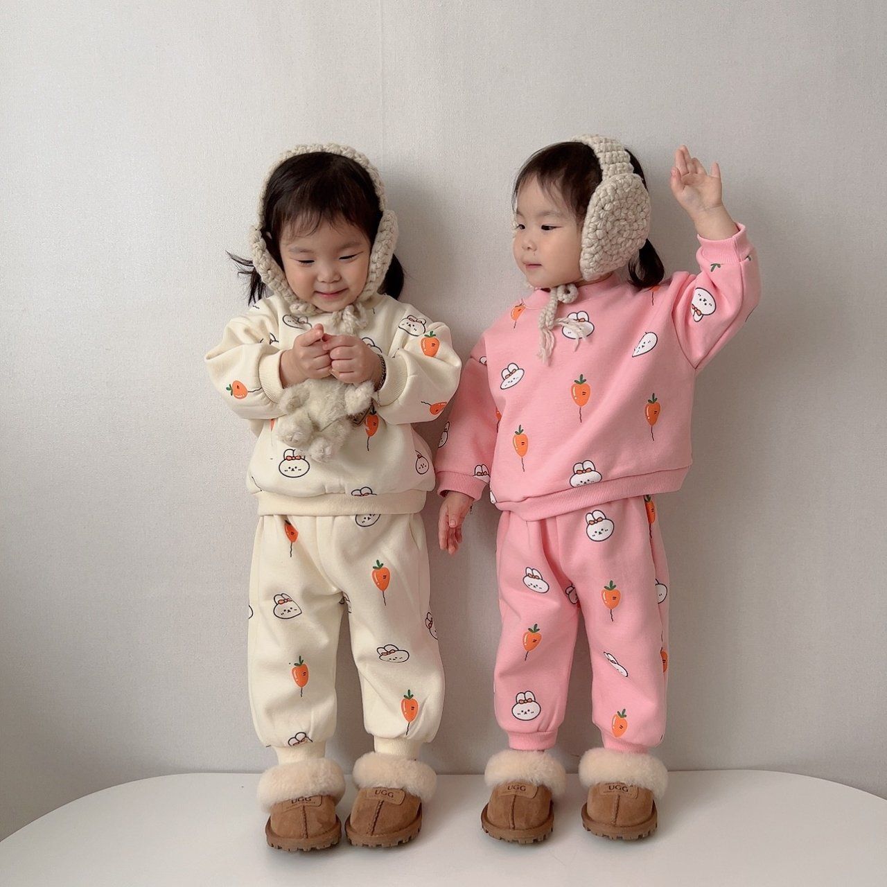 [PRE-ORDER] Carrot Balloon Top Bottom Set