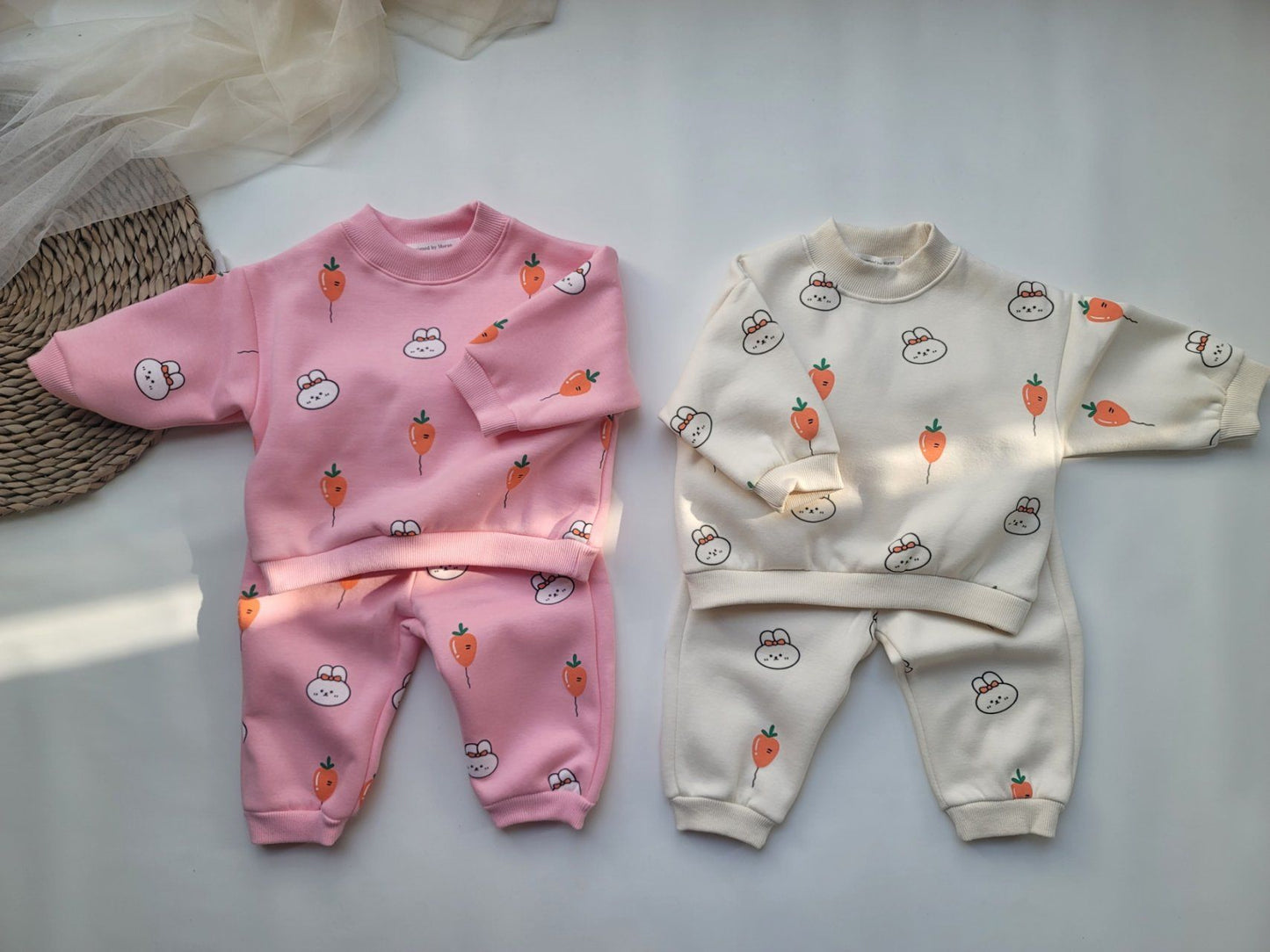 [PRE-ORDER] Carrot Balloon Top Bottom Set