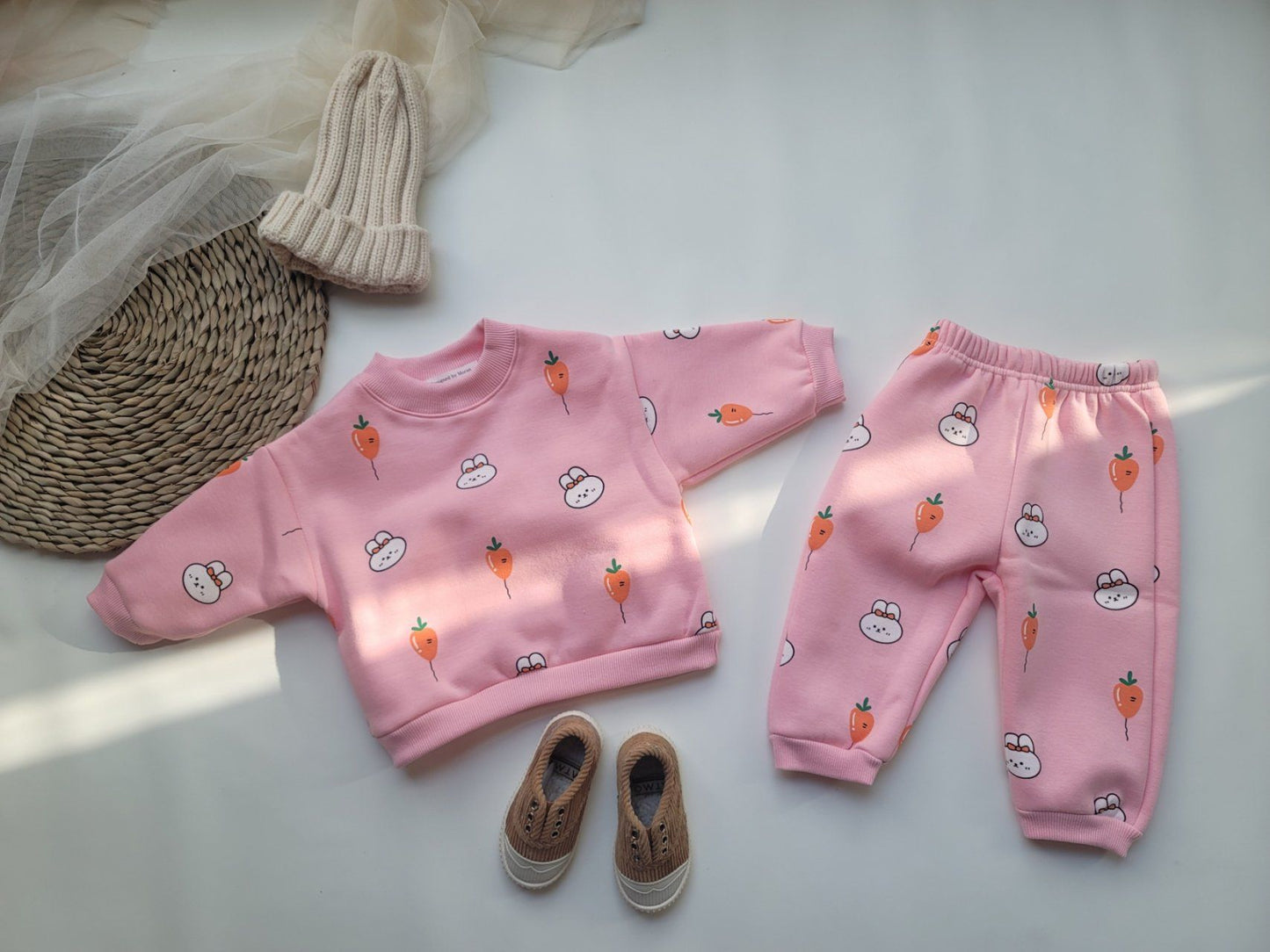 [PRE-ORDER] Carrot Balloon Top Bottom Set