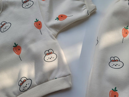 [PRE-ORDER] Carrot Balloon Top Bottom Set