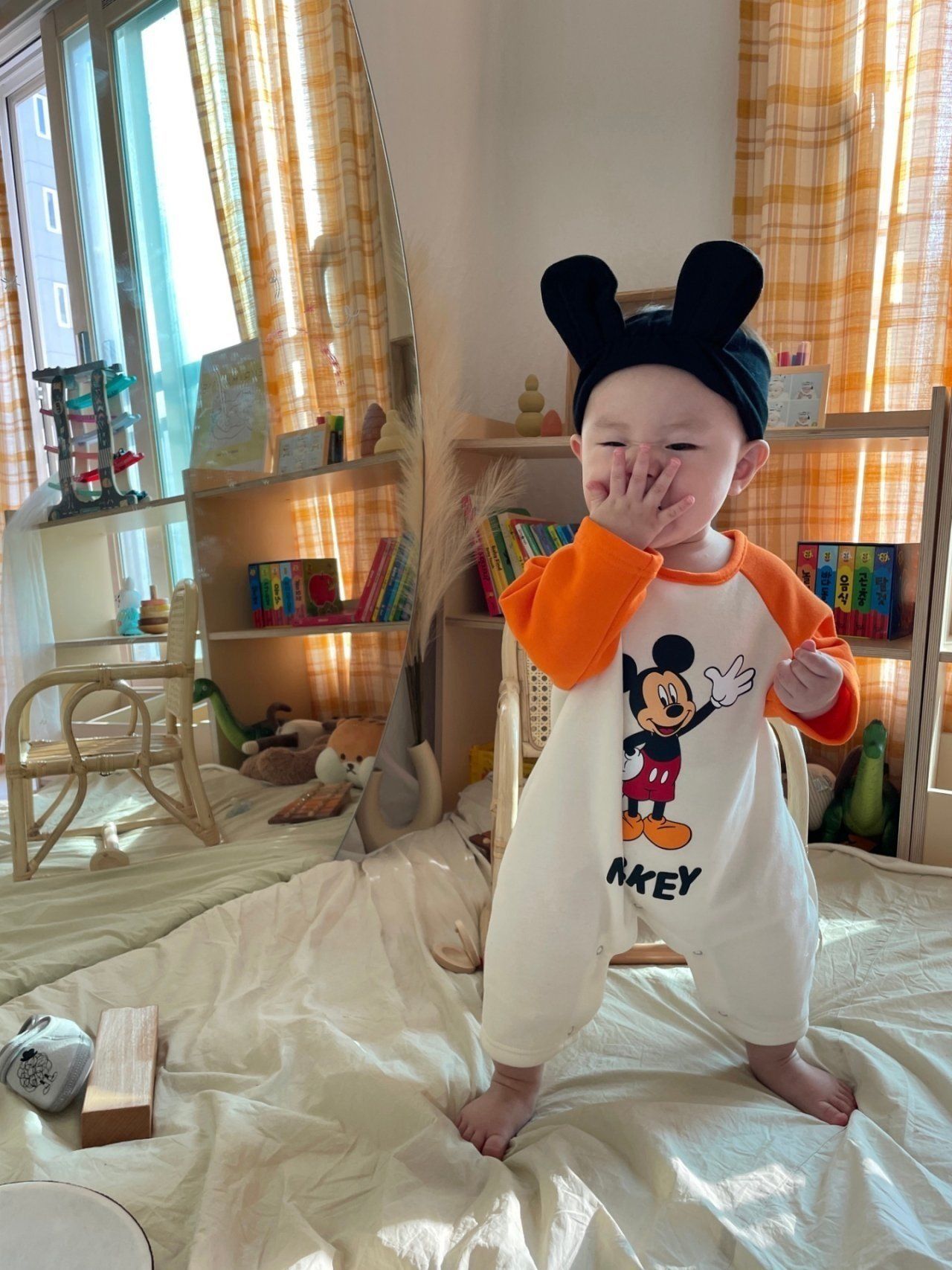 [PRE-ORDER] Hello Body Suit + Hair Band Set