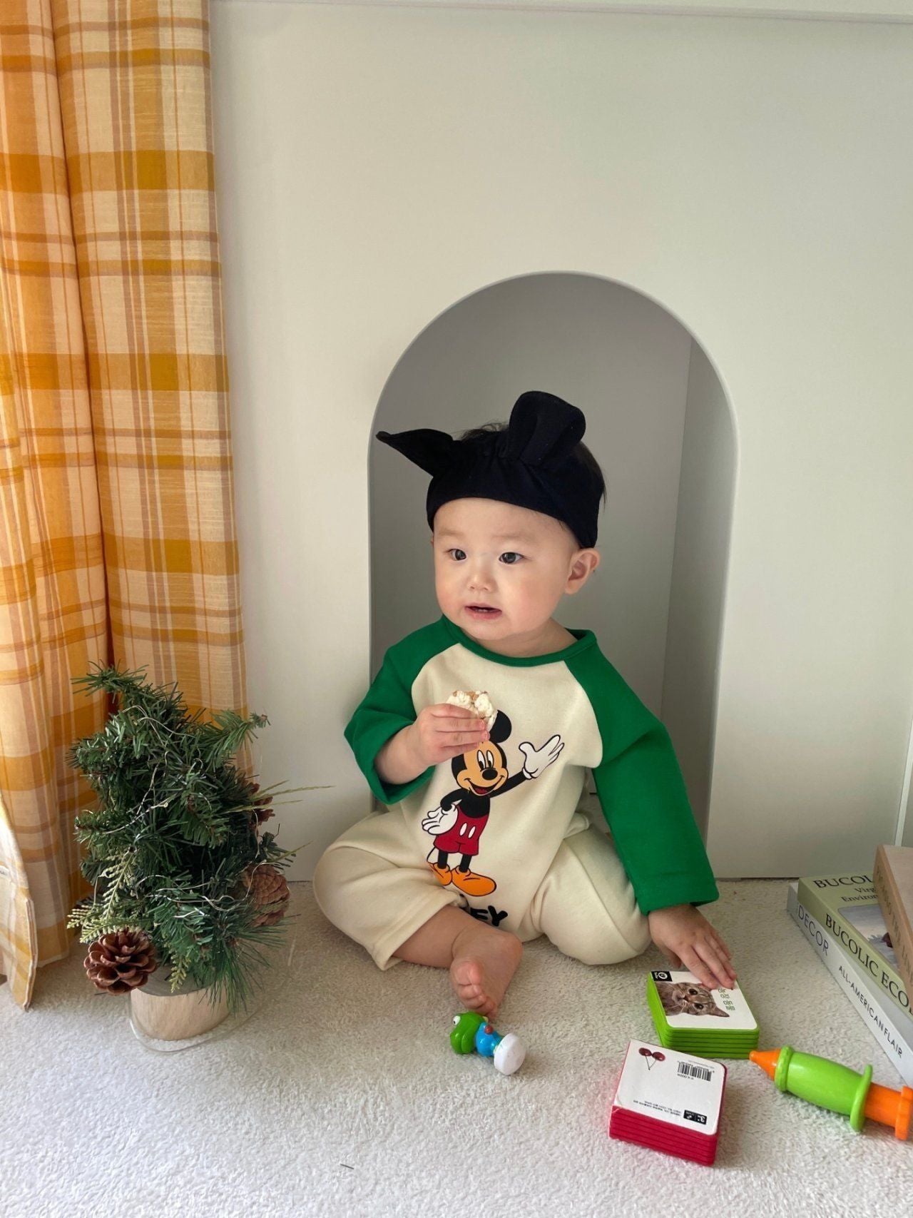 [PRE-ORDER] Hello Body Suit + Hair Band Set