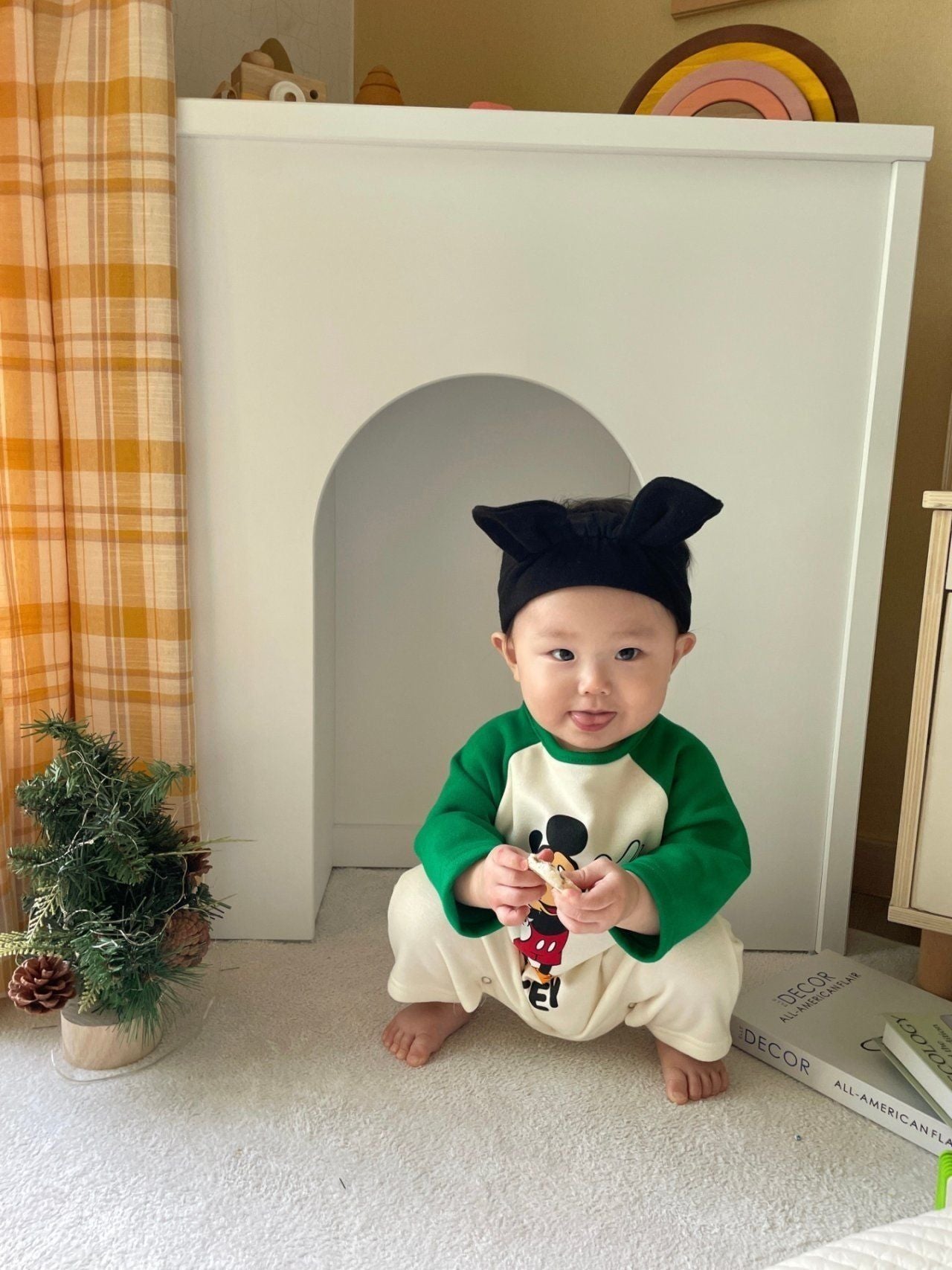 [PRE-ORDER] Hello Body Suit + Hair Band Set