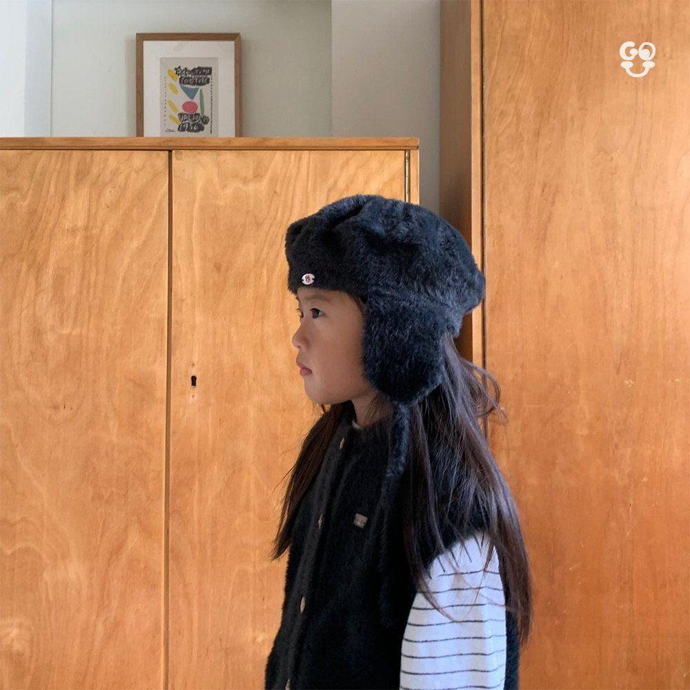 Mink Vest [Brown/M(3-4yr)]