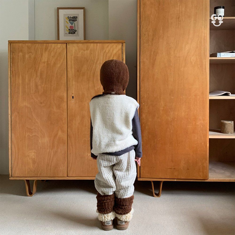 Mink Vest [Brown/M(3-4yr)]