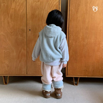 Mink Vest [Brown/M(3-4yr)]