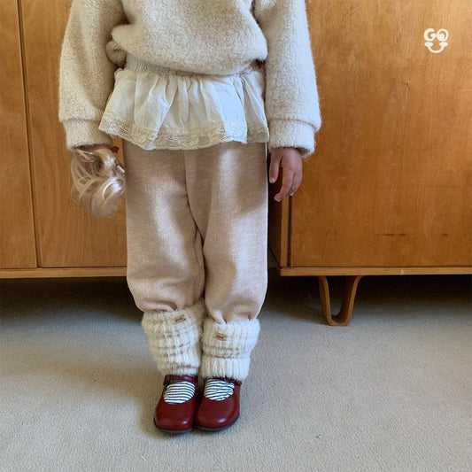 Lace Pants [Yellow Beige/M(3-4yr)]