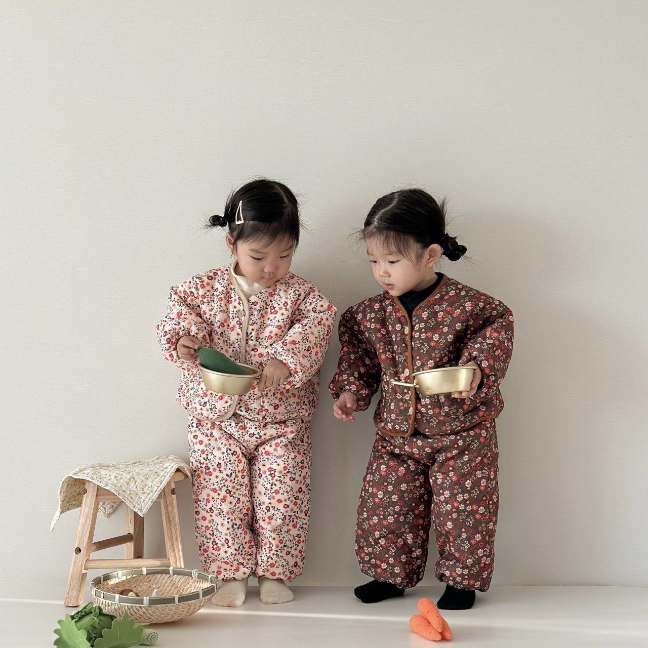 [PRE-ORDER] Mini Floral Top Bottom Set