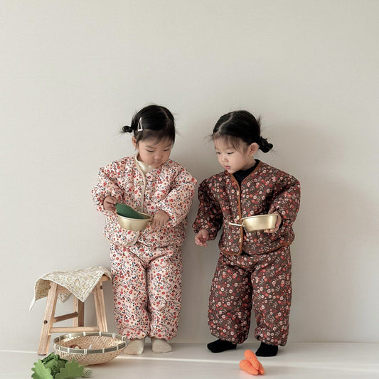 [PRE-ORDER] Mini Floral Top Bottom Set