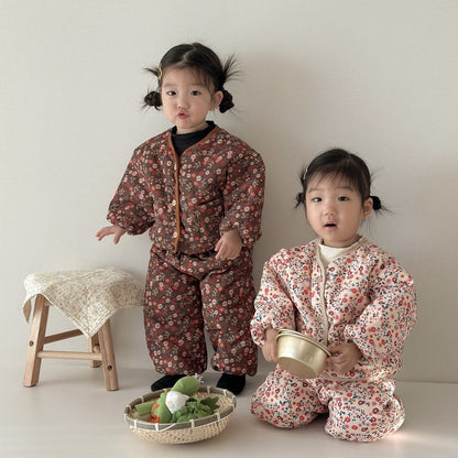 [PRE-ORDER] Mini Floral Top Bottom Set