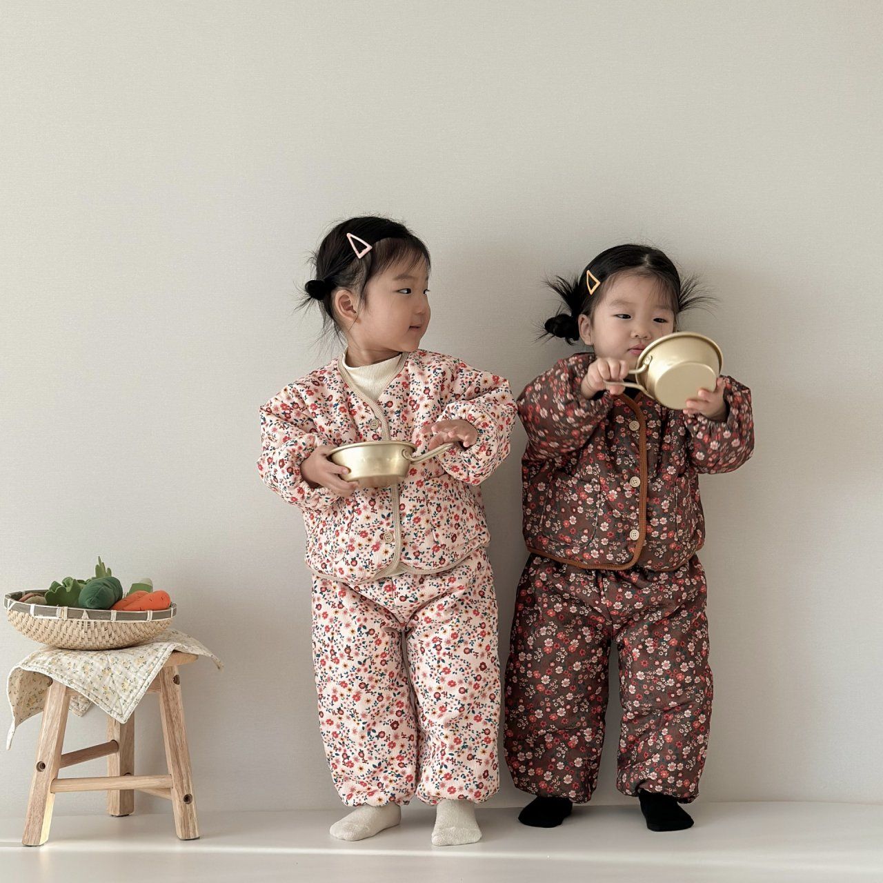 [PRE-ORDER] Mini Floral Top Bottom Set