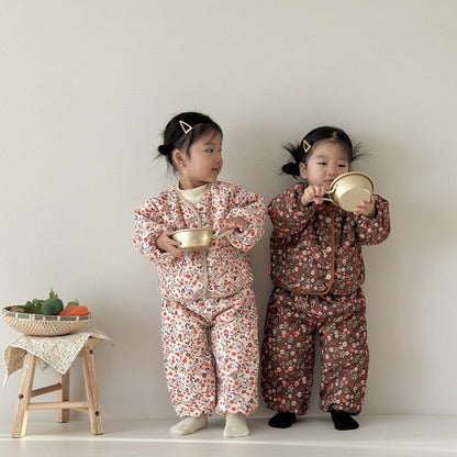 [PRE-ORDER] Mini Floral Top Bottom Set