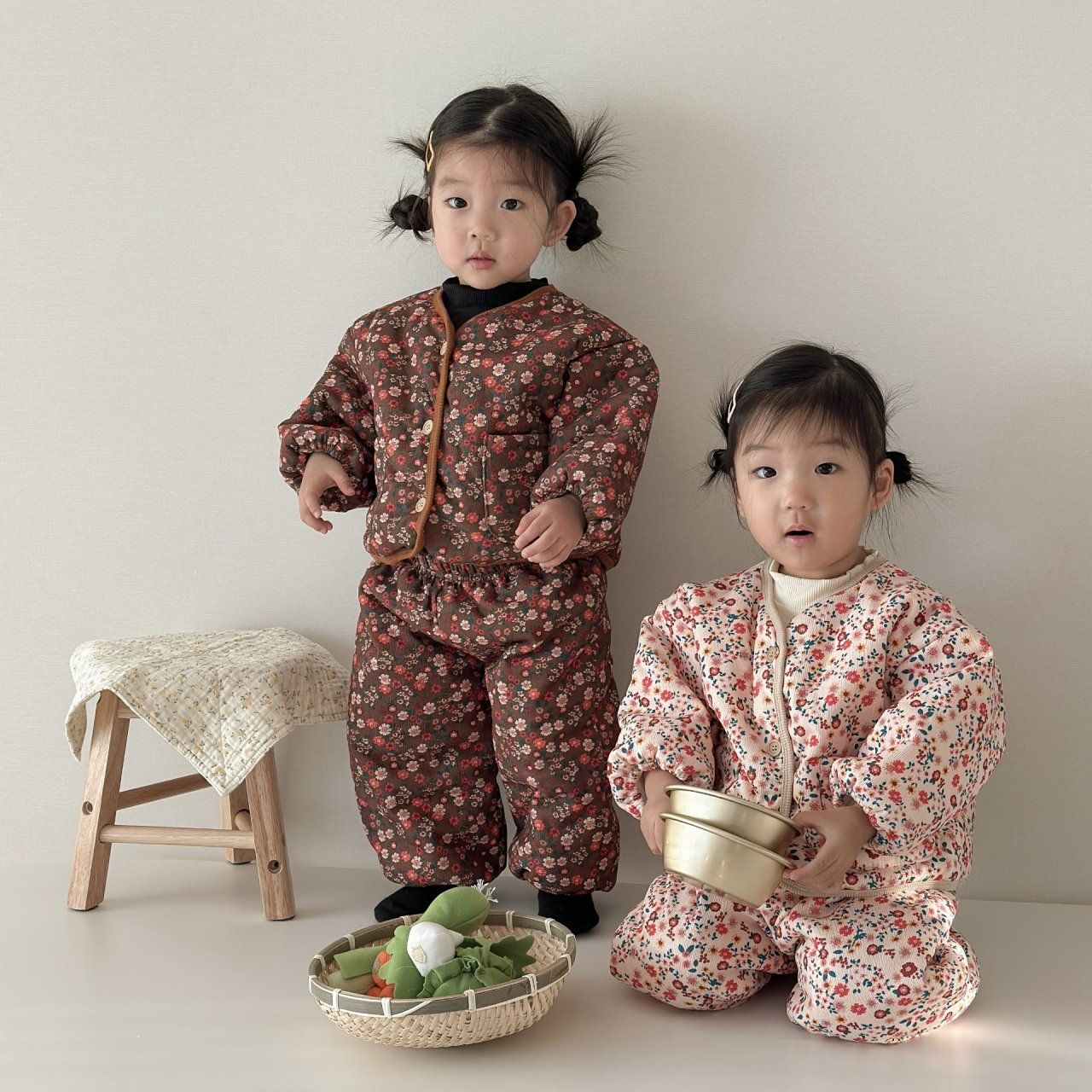 [PRE-ORDER] Mini Floral Top Bottom Set