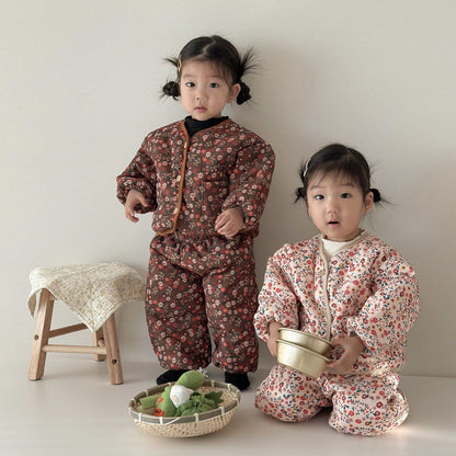 [PRE-ORDER] Mini Floral Top Bottom Set