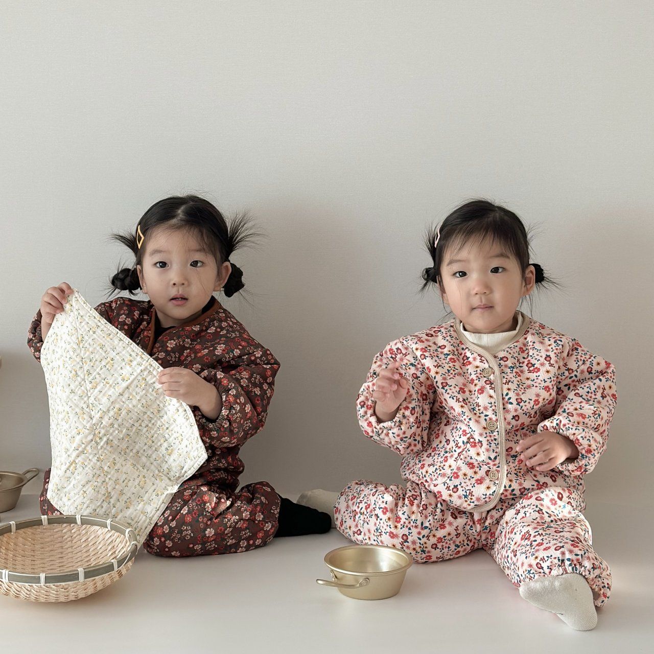 [PRE-ORDER] Mini Floral Top Bottom Set