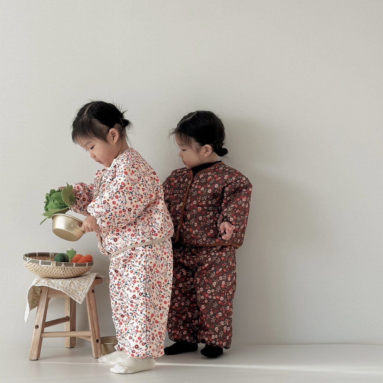 [PRE-ORDER] Mini Floral Top Bottom Set