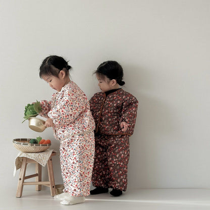 [PRE-ORDER] Mini Floral Top Bottom Set