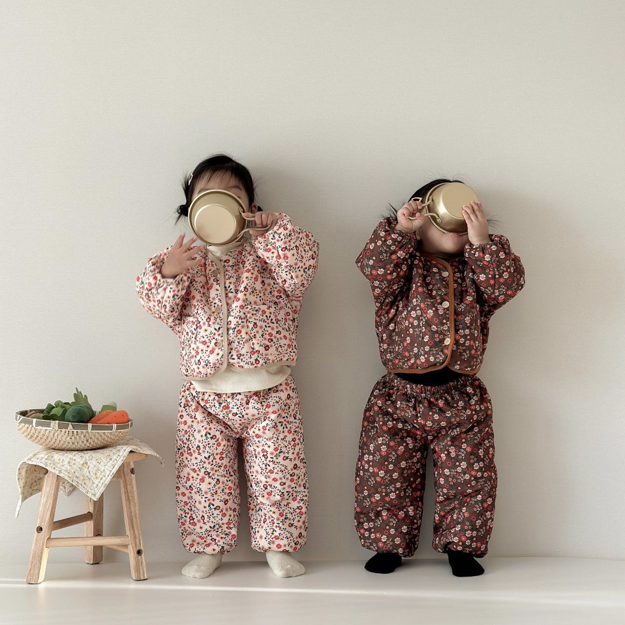 [PRE-ORDER] Mini Floral Top Bottom Set