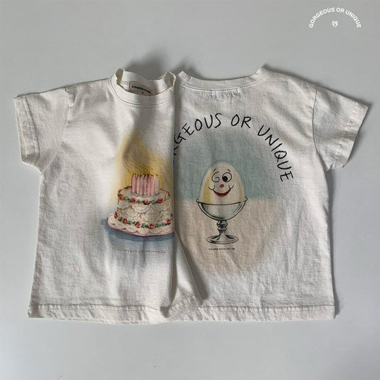 [PRE-ORDER] Cake & Egg T-Shirts (Mom Couple)