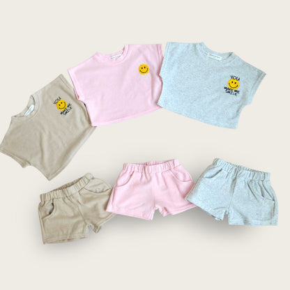 [PRE-ORDER] Terry Smile Top Bottom Set
