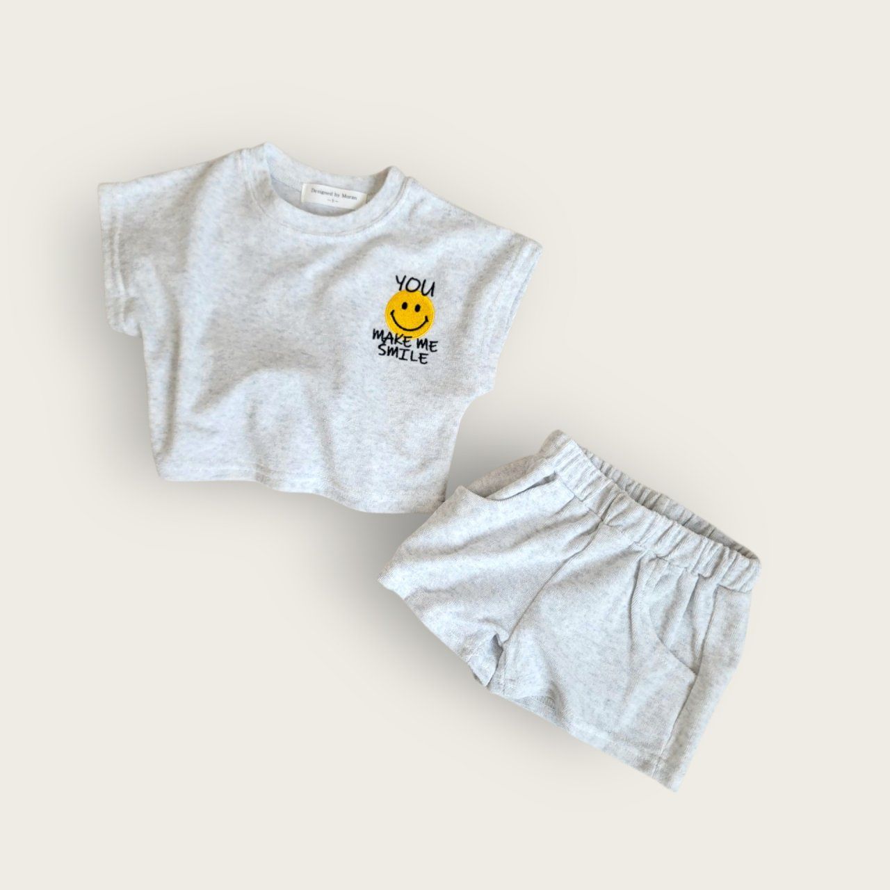 [PRE-ORDER] Terry Smile Top Bottom Set