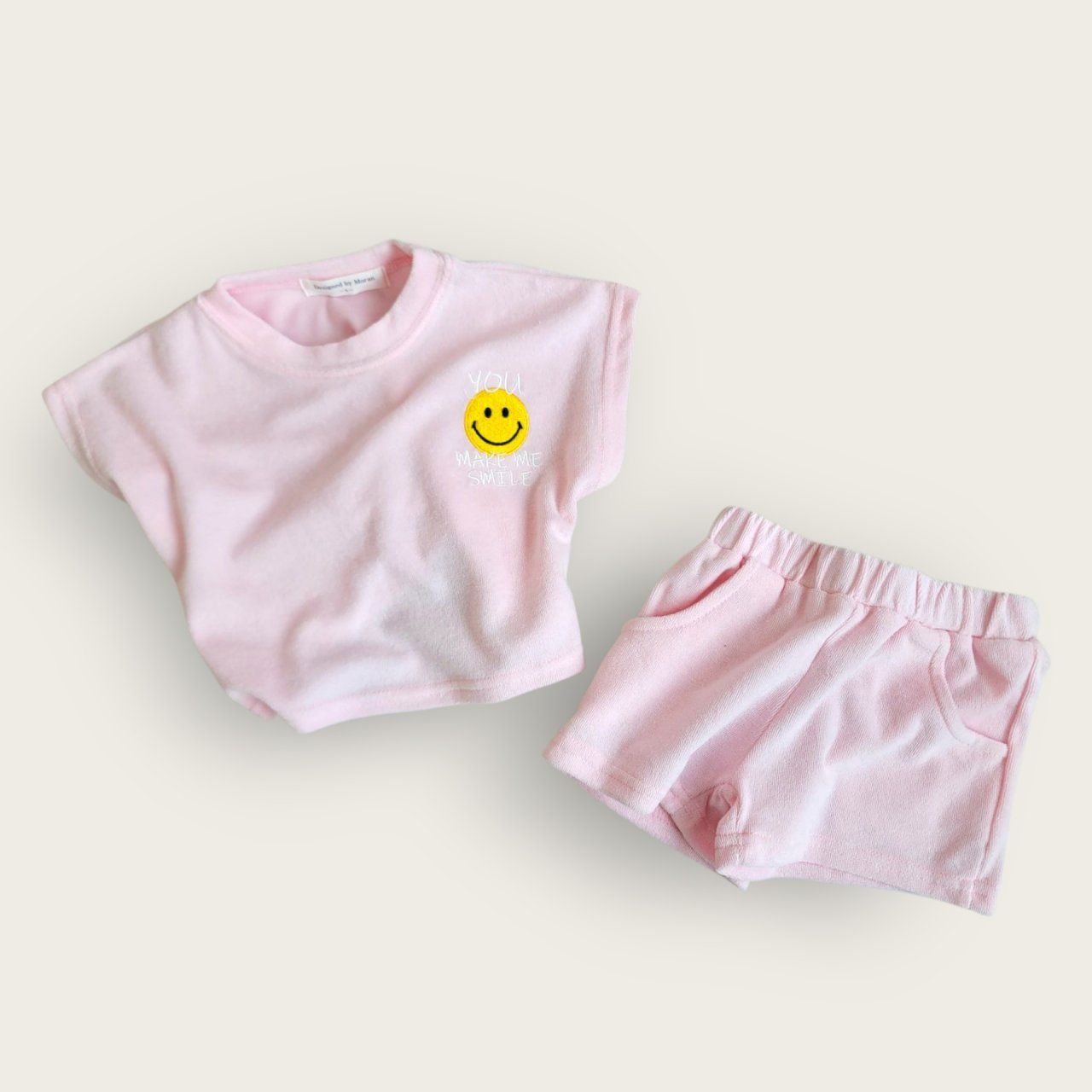 [PRE-ORDER] Terry Smile Top Bottom Set