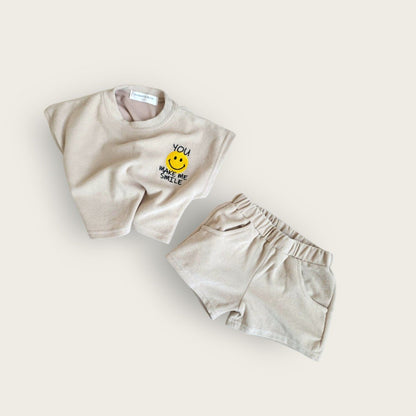 [PRE-ORDER] Terry Smile Top Bottom Set