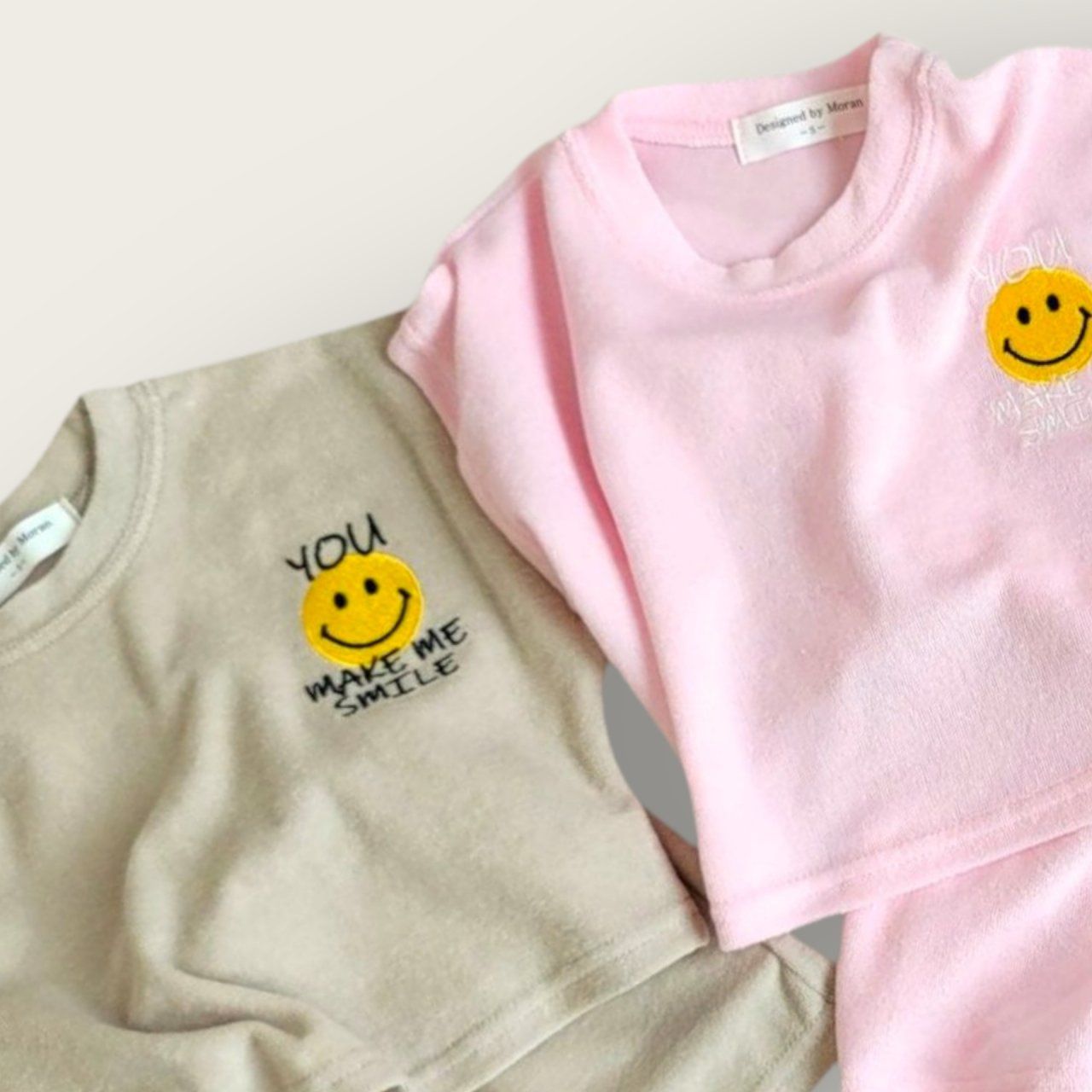 [PRE-ORDER] Terry Smile Top Bottom Set