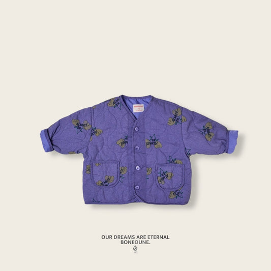 [PRE-ORDER] Two Floral Quilted Jacket