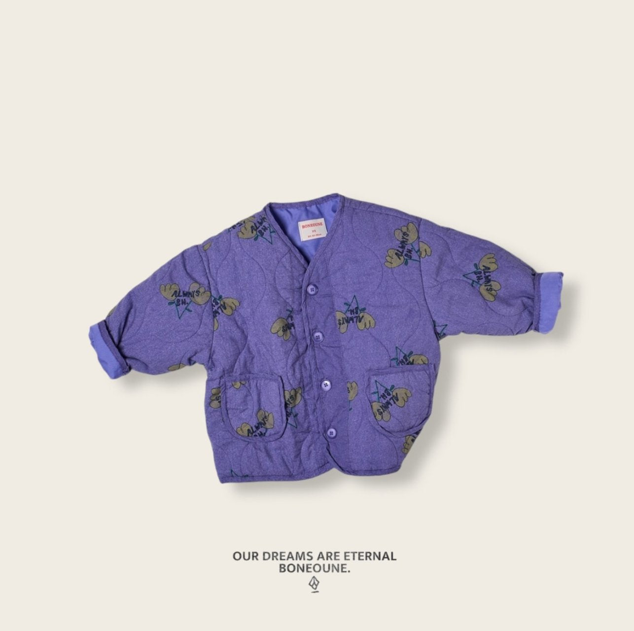 [PRE-ORDER] Two Floral Quilted Jacket