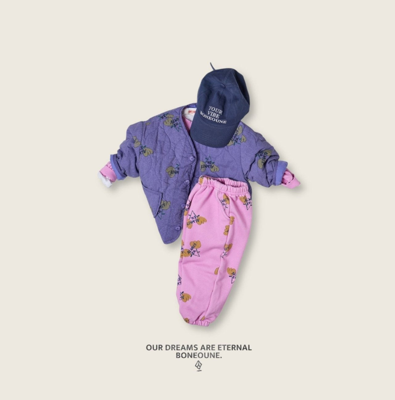 [PRE-ORDER] Two Floral Quilted Jacket