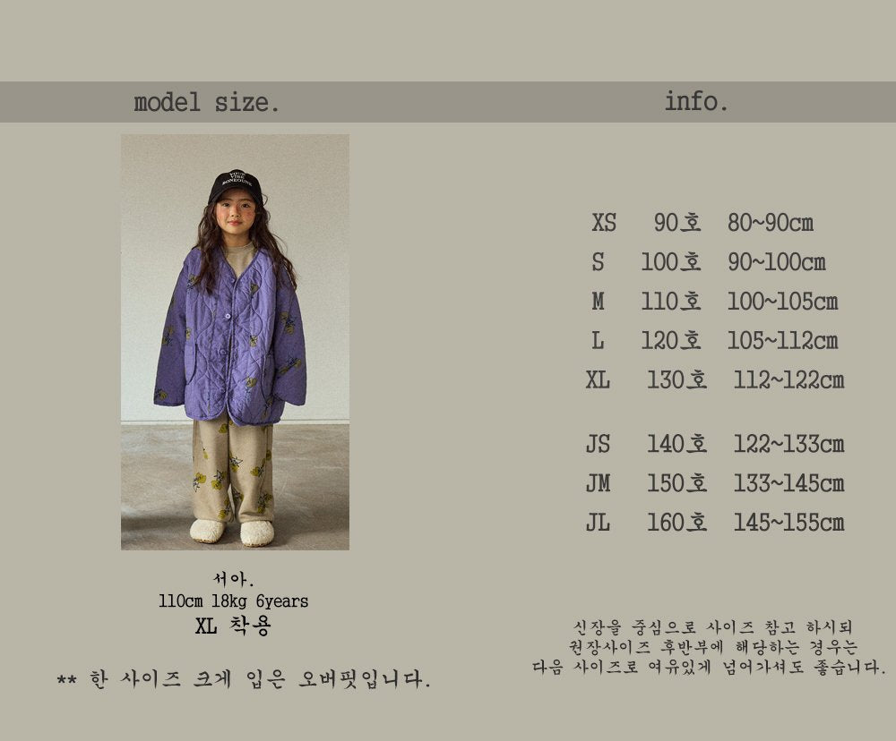 [PRE-ORDER] Two Floral Quilted Jacket
