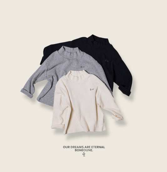 [PRE-ORDER] Mild Ribbed Turtleneck T-Shirts