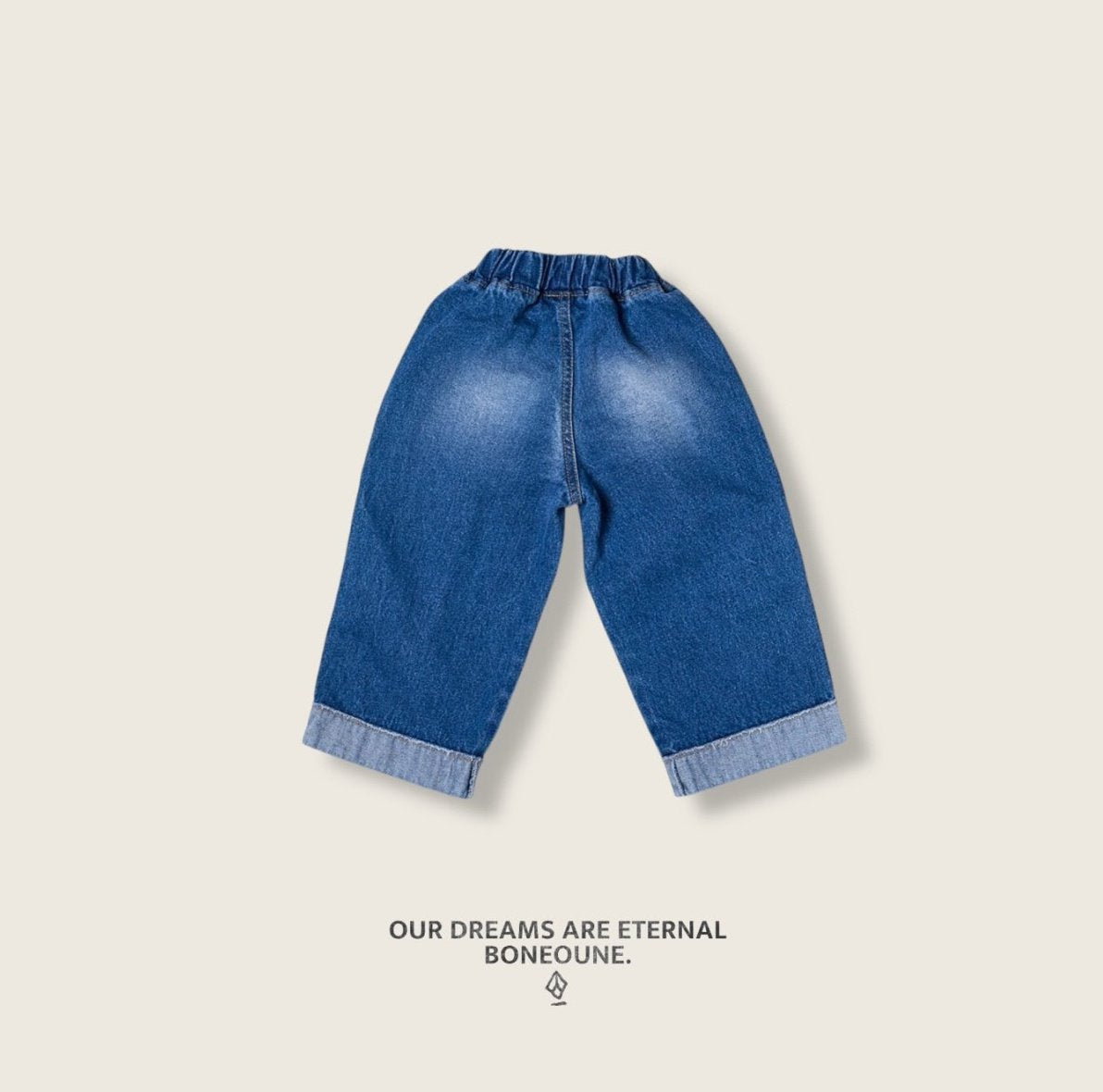 [PRE-ORDER] Roll Up Denim Pants