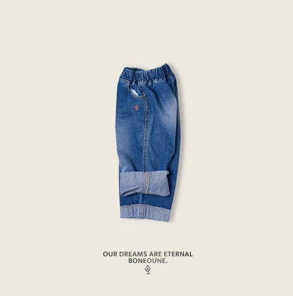 [PRE-ORDER] Roll Up Denim Pants
