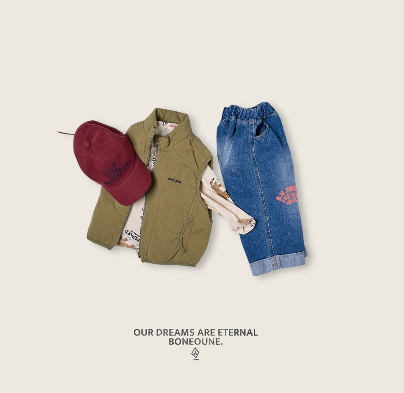 [PRE-ORDER] Roll Up Denim Pants
