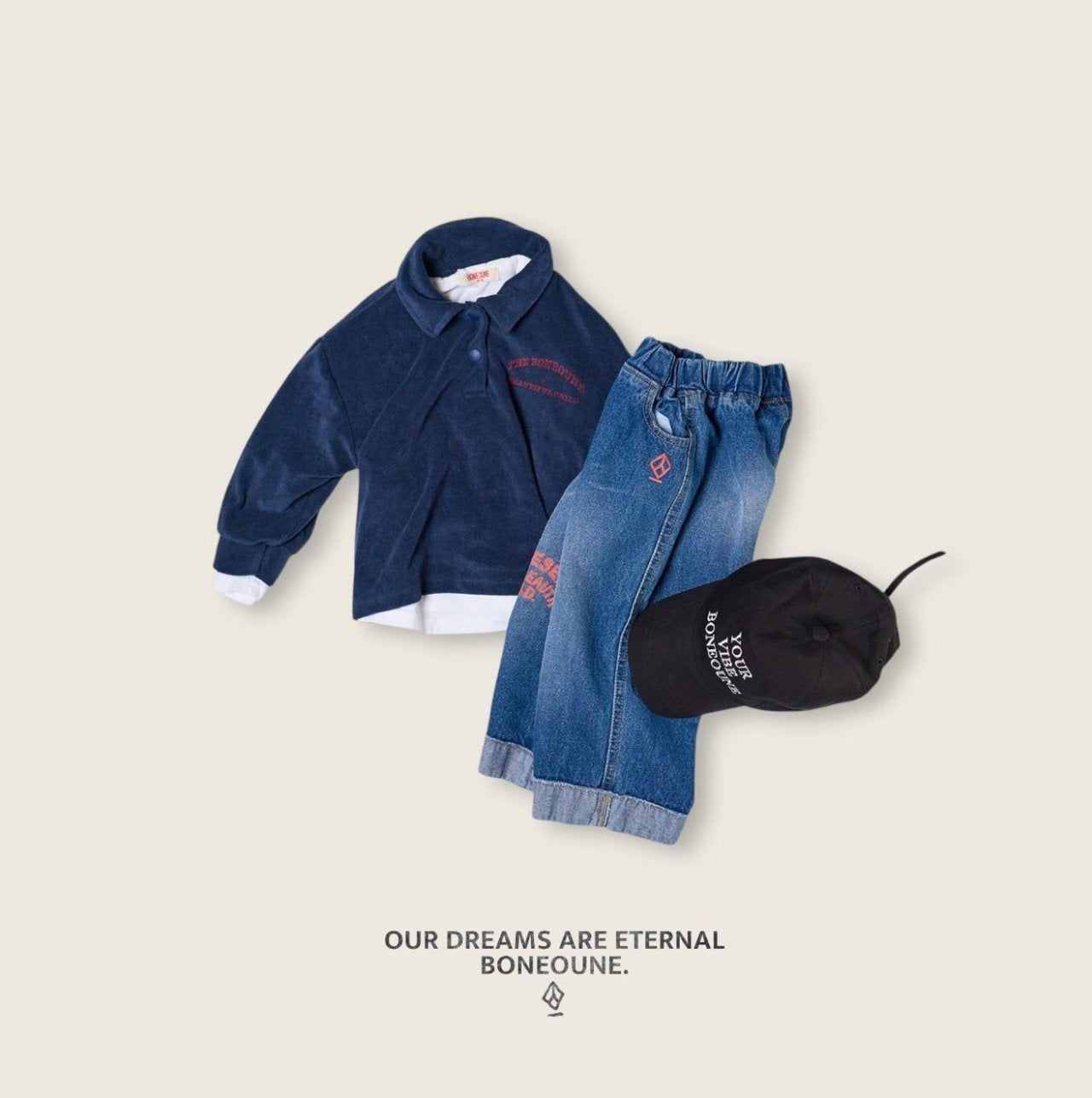 [PRE-ORDER] Roll Up Denim Pants