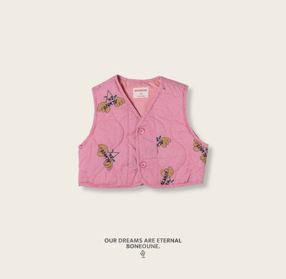 [PRE-ORDER] Floral Quilted Vest