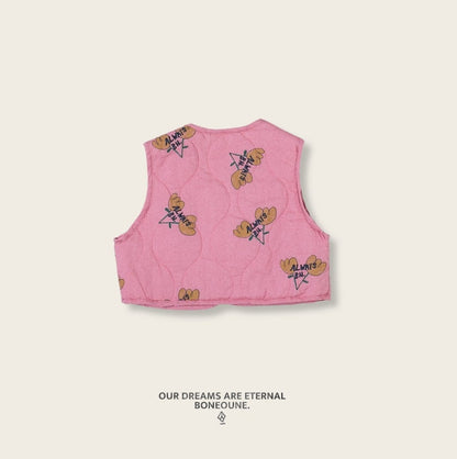[PRE-ORDER] Floral Quilted Vest
