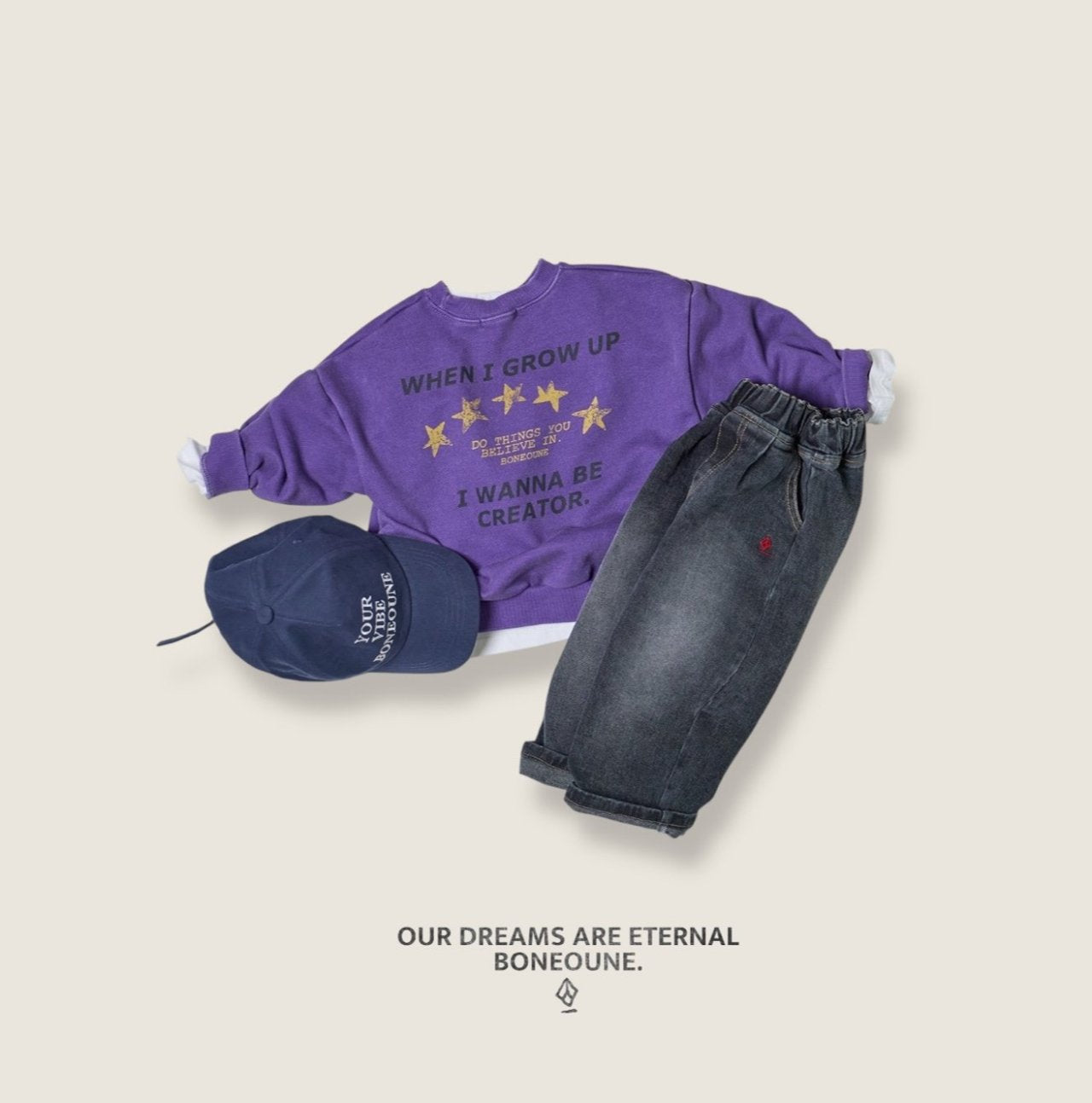 [Bone Oune] Creator Sweatshirt