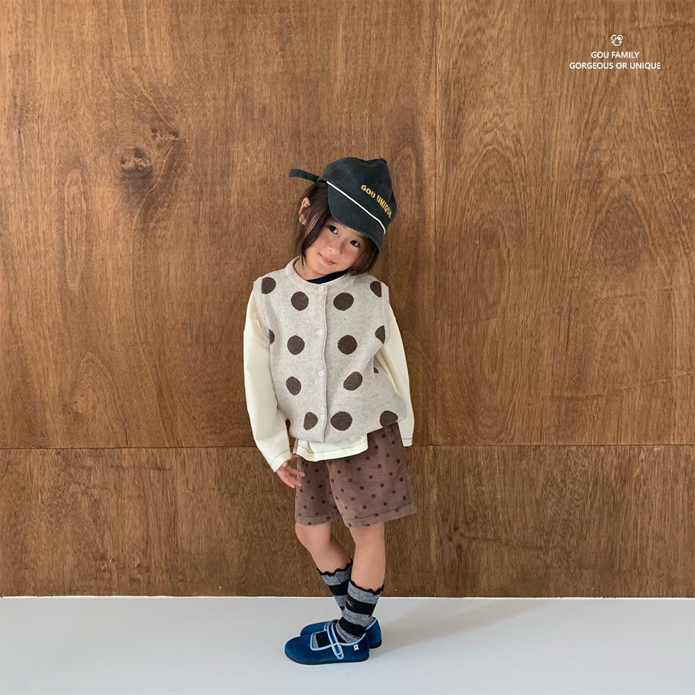 [PRE-ORDER] Dot Vest (Mom Couple)