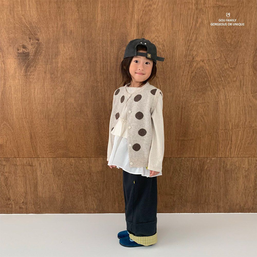 [PRE-ORDER] Dot Vest (Mom Couple)