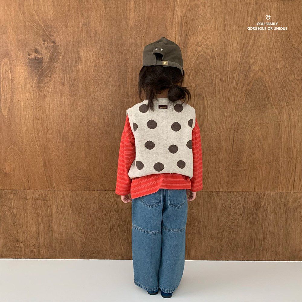 [PRE-ORDER] Dot Vest (Mom Couple)