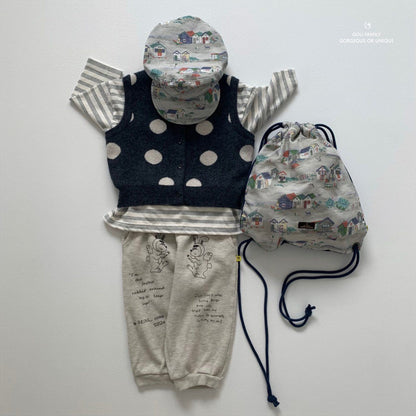 [PRE-ORDER] Dot Vest (Mom Couple)