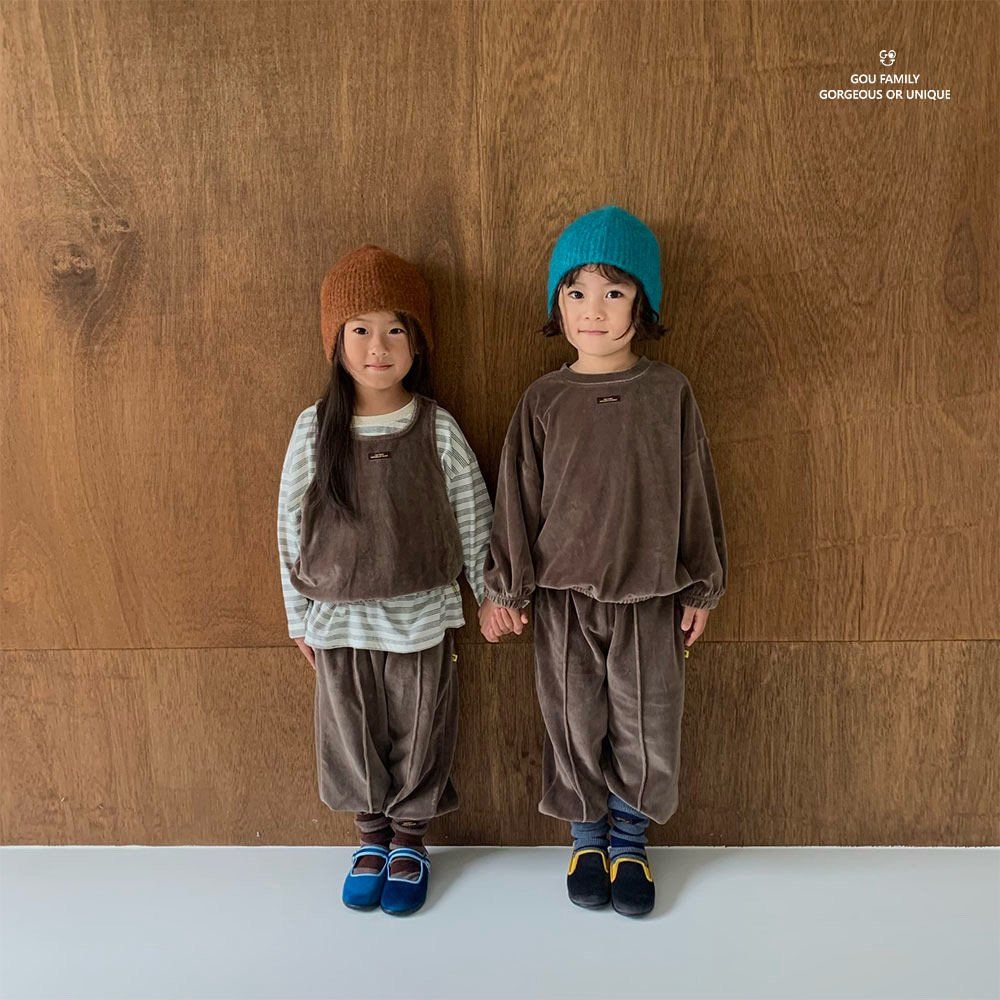 [PRE-ORDER] Velour Go Top Bottom Set (Mom Couple)