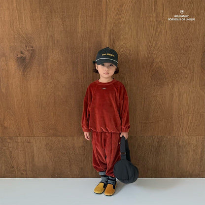 [PRE-ORDER] Velour Go Top Bottom Set (Mom Couple)