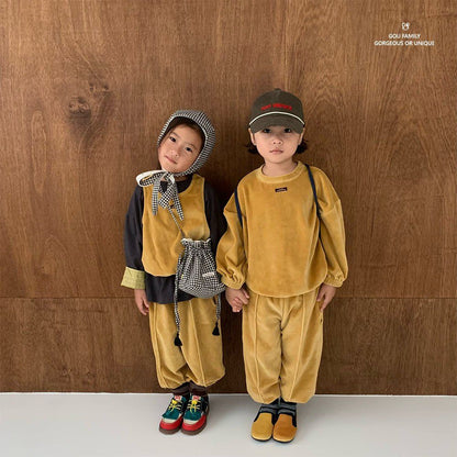 [PRE-ORDER] Velour Go Top Bottom Set (Mom Couple)